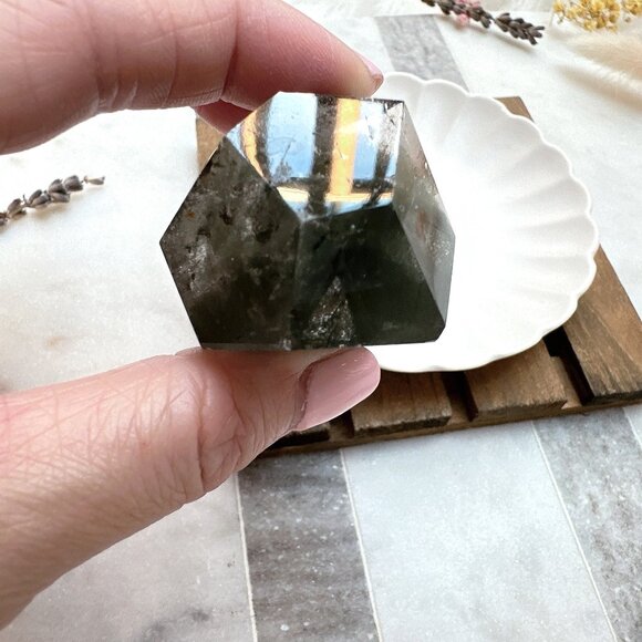 Small Garden Quartz Lodalite Free Form | Garden Quartz Gusher - Picture 6 of 10